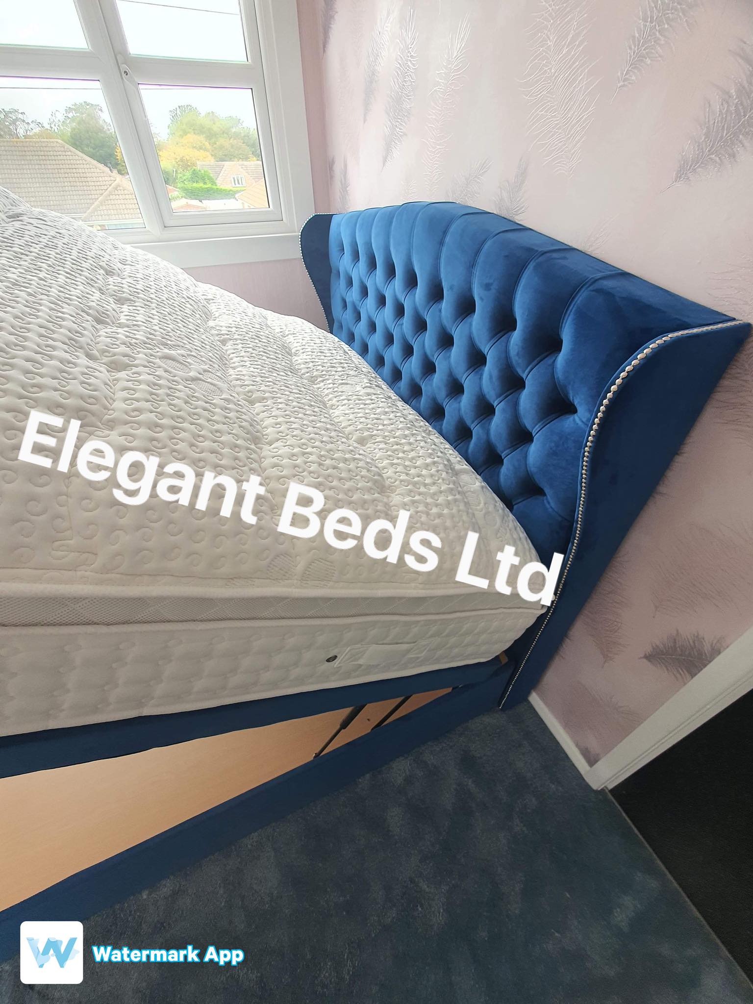 Montreal Wing Headboard Elegant Dreams