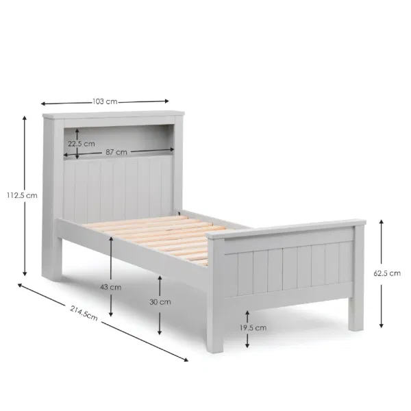 Maine Bookcase bed (optional underbed) - Image 12