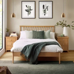 Belton Bed - Oak