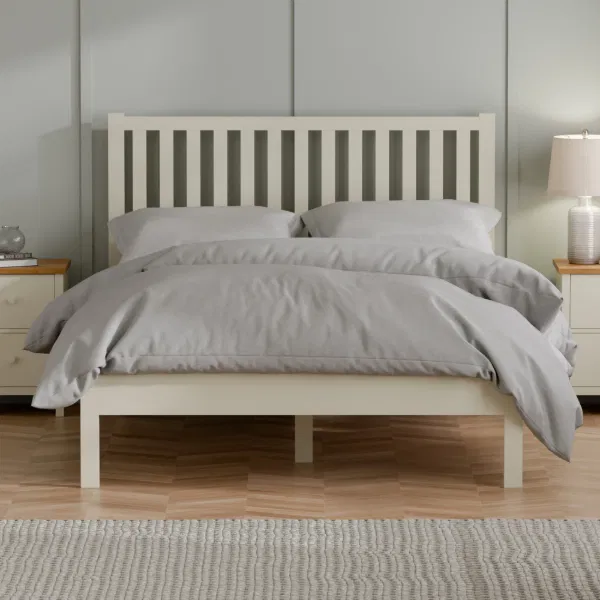 Coxmoor Bed - Ivory - Image 2