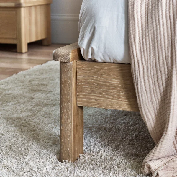 Memphis Limed Oak Bed - Image 2