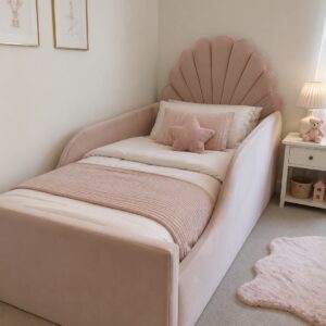 Toddler Bed frame with high side rails